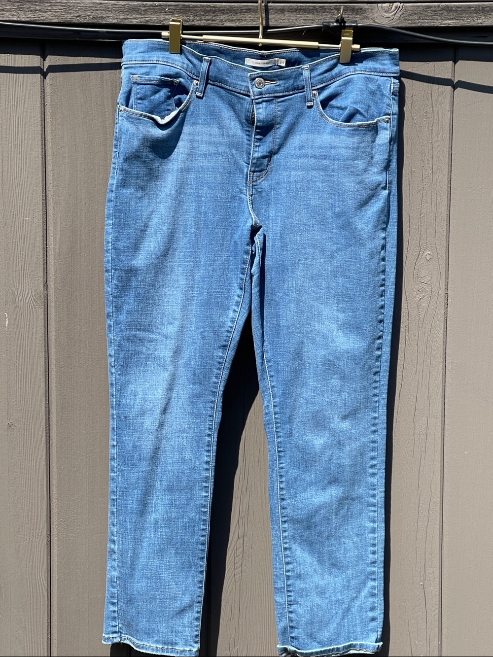 Levi's Light Blue Straight Leg Women's Jeans
